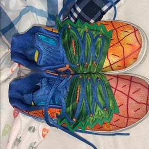 Spongebob Kyrie Irving sneakers kids